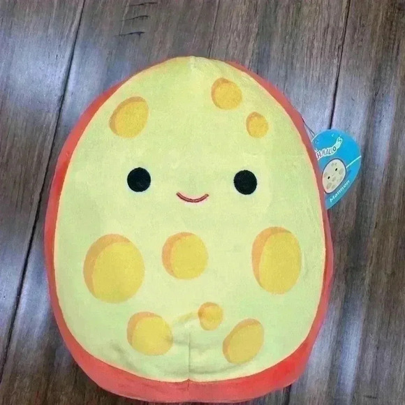 Squishmallow Mannon the Gouda Cheese 10” plush BNWT - Picture 2 of 4